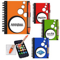 Mini Spotlight Notebook & Stylus/ Pen